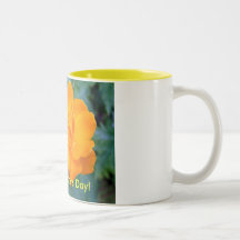 Der glückliche Tag der Mutter! Kaffee Haferl