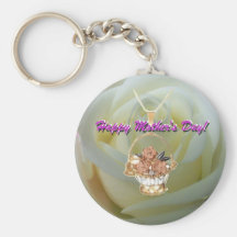 Der glückliche Tag der Mutter Keychain Schlüsselbänder