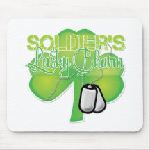 Der Glücksbringer des Soldaten Mousepad