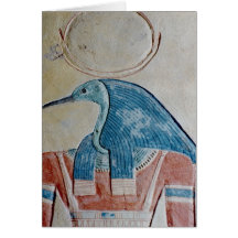 Der Gott Thoth Grußkarte