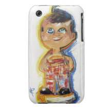 Der große Junge des Bobs iPhone 3 Hüllen
