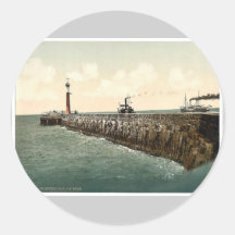 Der Hafen, Warnemunde, Rostock, Mecklenburg-Schwe Sticker