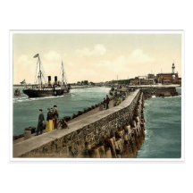 Der Hafen, Warnemunde, Rostock, Mecklenburg-Schwer Postkarten