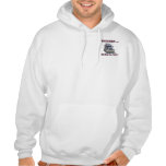 Der Hoodie der Männer mit "Fernlastfahrer. Arbeite