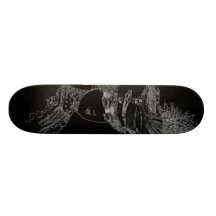 Der Hut-Skateboard der Damen Personalisierte Skateboarddecks