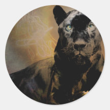 Der Impuls des Panthers Sticker
