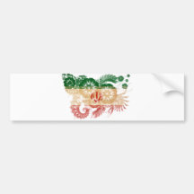 Der Iran-Flagge Auto Aufkleber
