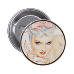 Der Kitsch BItsch: Porträts Pin-Oben Buttons