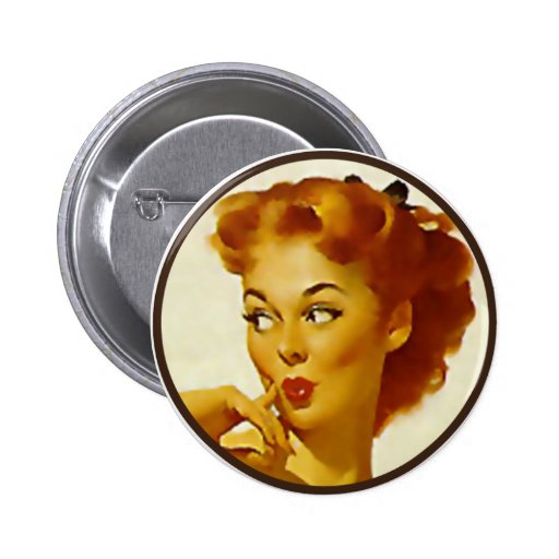 Der Kitsch BItsch: Porträts Pin-Oben Buttons