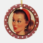 Der Kitsch BItsch: Porträts Pin-Oben Weinachtsornamente