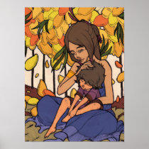 Der kleine Träumer - Mutter und Kind poster