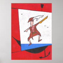 der kupferne rote Pirat Plakate