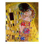 Der Kuss (Detail) durch Gustav Klimt poster