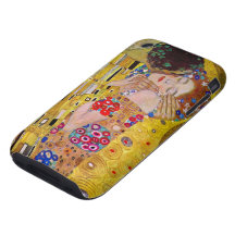 Der Kuss (Detail) von Gustav Klimt iPhone 3 Tough Cover