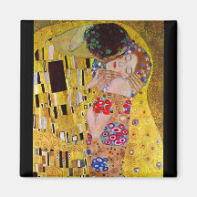 Der Kuss durch Gustav Klimt Kühlschrankmagnete
