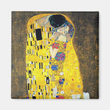 Der Kuss, Gustav Klimt Magnete