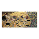Der Kuss Gustav Klimts (circa 1908) Personalisierte Werbekarte