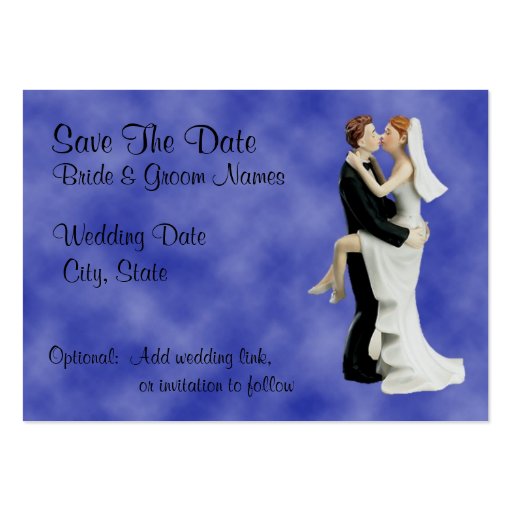 Der Kuss, Save the Date Visitenkarten