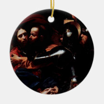 Der Kuss von Judas Ischariot Verzierung Weihnachtsbaum Ornamente