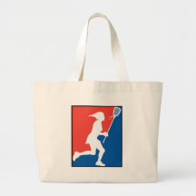 Der Lacrosse des Mädchens Taschen