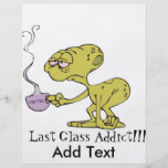 Der letzte Glassüchtige Personalisierte Flyer