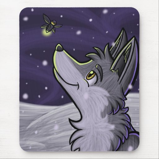 "Der letzte Leuchtkäfer" Mousepad
