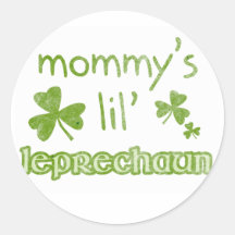 Der Lil der Mama Kobold Runder Sticker