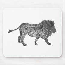 DER LÖWE-SCHATTEN MOUSEPADS