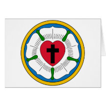 Der Luther RoseLutheranism Martin Luther Karte