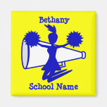Der Magnet der Cheerleader Kühlschrankmagnet