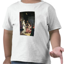 Der Maler mit seiner Familie, 1675 (Öl auf Platte) Shirt