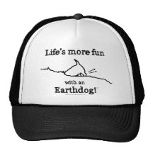der mehr Spaß des Lebens mit einem earthdog! Baseballmütze