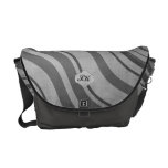 Der mit Monogramm Wirbel - fertigen Sie besonders  Kuriertasche