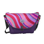 Der mit Monogramm Wirbel - fertigen Sie besonders  Kuriertasche