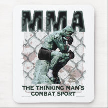 Der MIXED MARTIAL ARTS Denker Mousepads