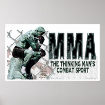 Der MIXED MARTIAL ARTS Denker Posterdrucke