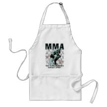 Der MIXED MARTIAL ARTS Denker Schürzen