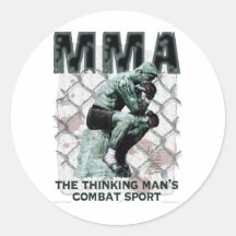 Der MIXED MARTIAL ARTS Denker Sticker