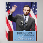 Der moderne Tag Abraham Lincoln Posterdruck