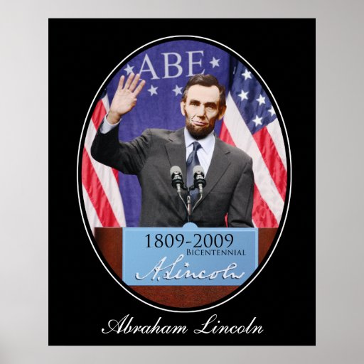 Der moderne Tag Abraham Lincoln Posterdrucke