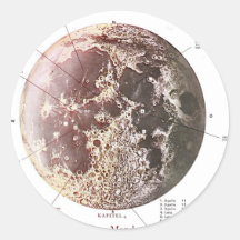 der Mond Sticker