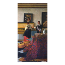 Der Musikunterricht Johannes Vermeers (circa1663) Bilder Karten