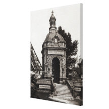 Der Pavillon Perrusson Gespannter Galerie Druck