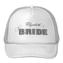 Der personalisierte Hut der Braut Baseballcap