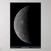 Der Planet Mercury Posterdruck