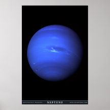 Der Planet Neptun Posterdrucke