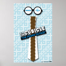 "Der Power-Ausfall-" Plakat "vom theCUBICLE "