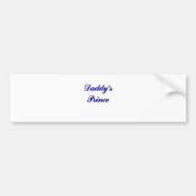 Der Prinz des Vatis Auto Sticker