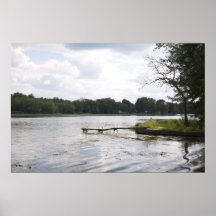 Der Rand-Druck des Flusses Posterdrucke