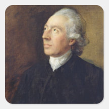 Der Rev. Humphrey Gainsborough, c.1770-4 (Öl auf c Aufkleber